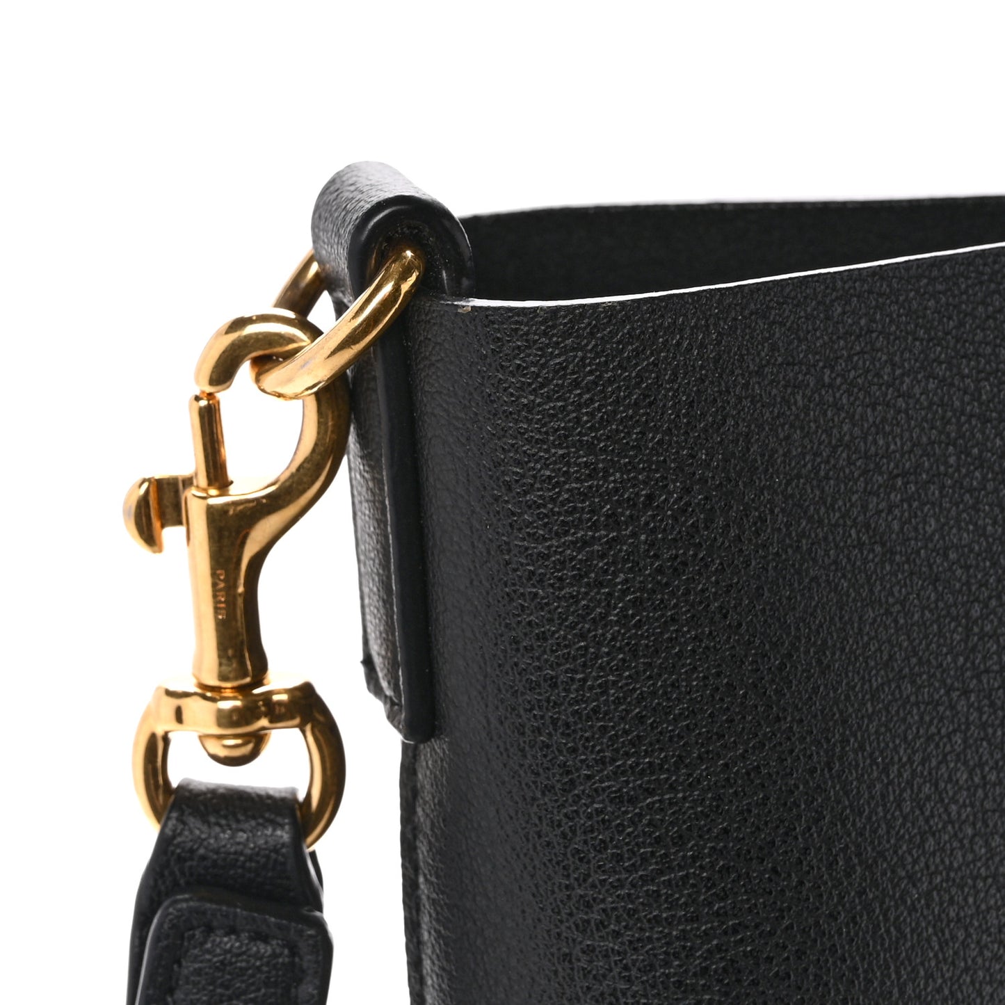 Calfskin Toy Shopping Tote Black