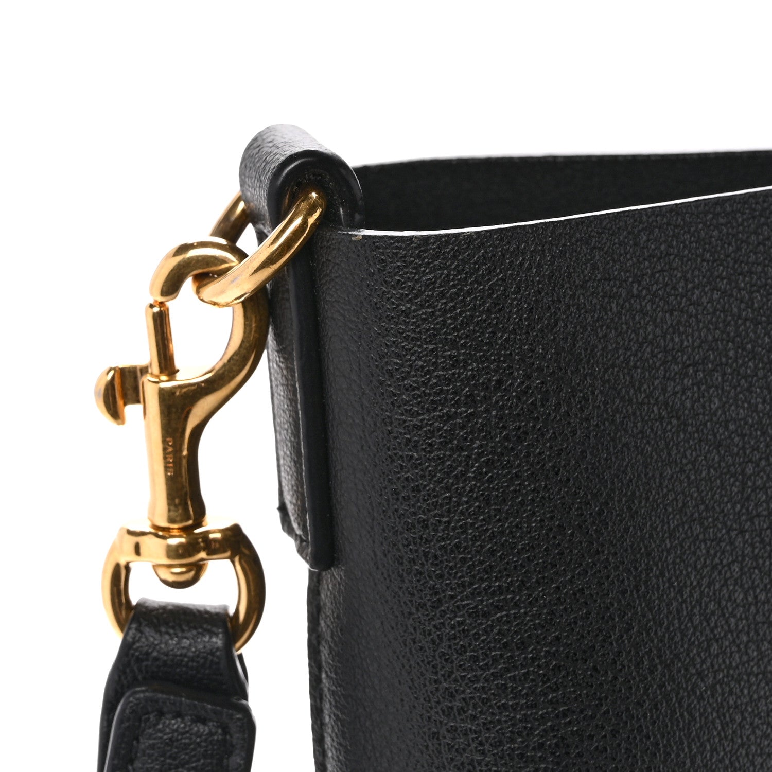 Saint Laurent Calfskin Toy Shopping Tote Black 11 of 11