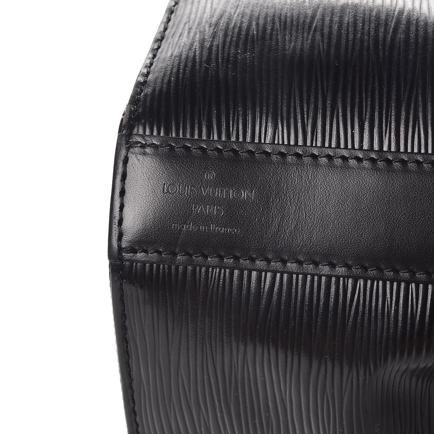 Louis Vuitton Epi Sac D'Epaule GM Black 7 of 12