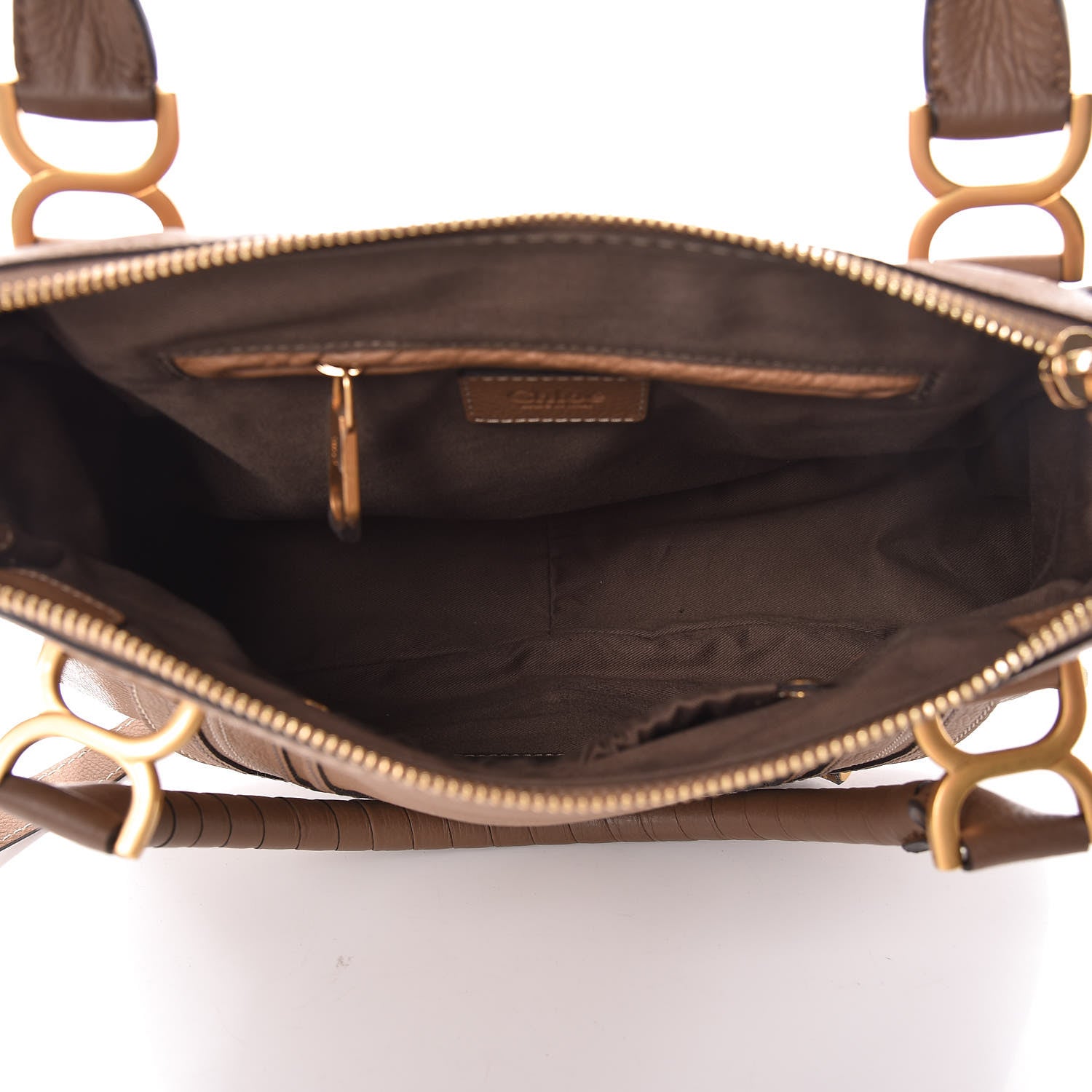 Chloe Calfskin Medium Marcie Satchel Nut 7 of 11