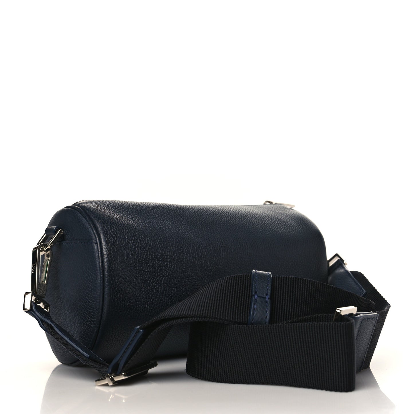 HOMME Grained Calfskin Mens Roller Pouch Blue
