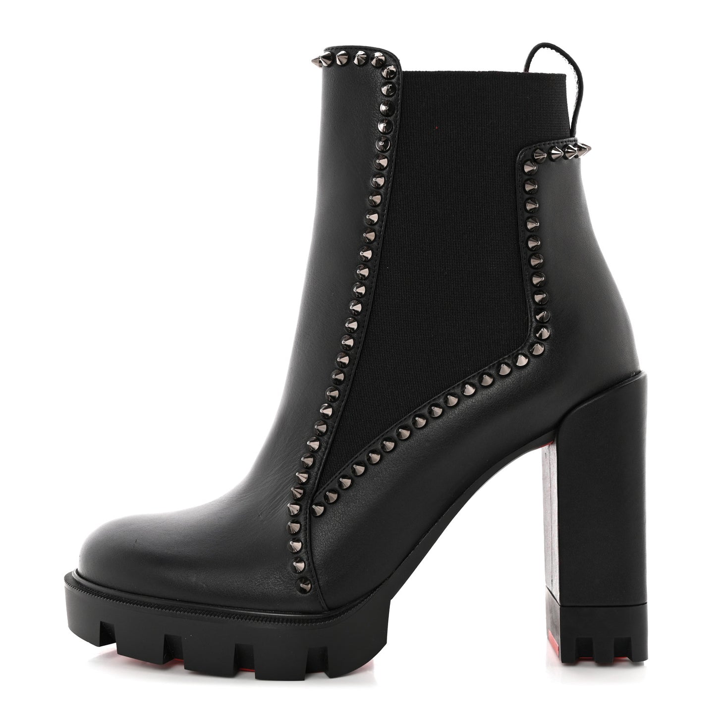 Nappa Out Line Spike Lug 100 Boots 37 Black