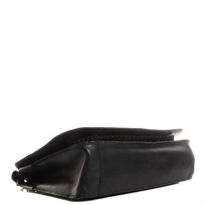 Chanel Calfskin Quilted Large Highlander Messenger Black 4 of 8