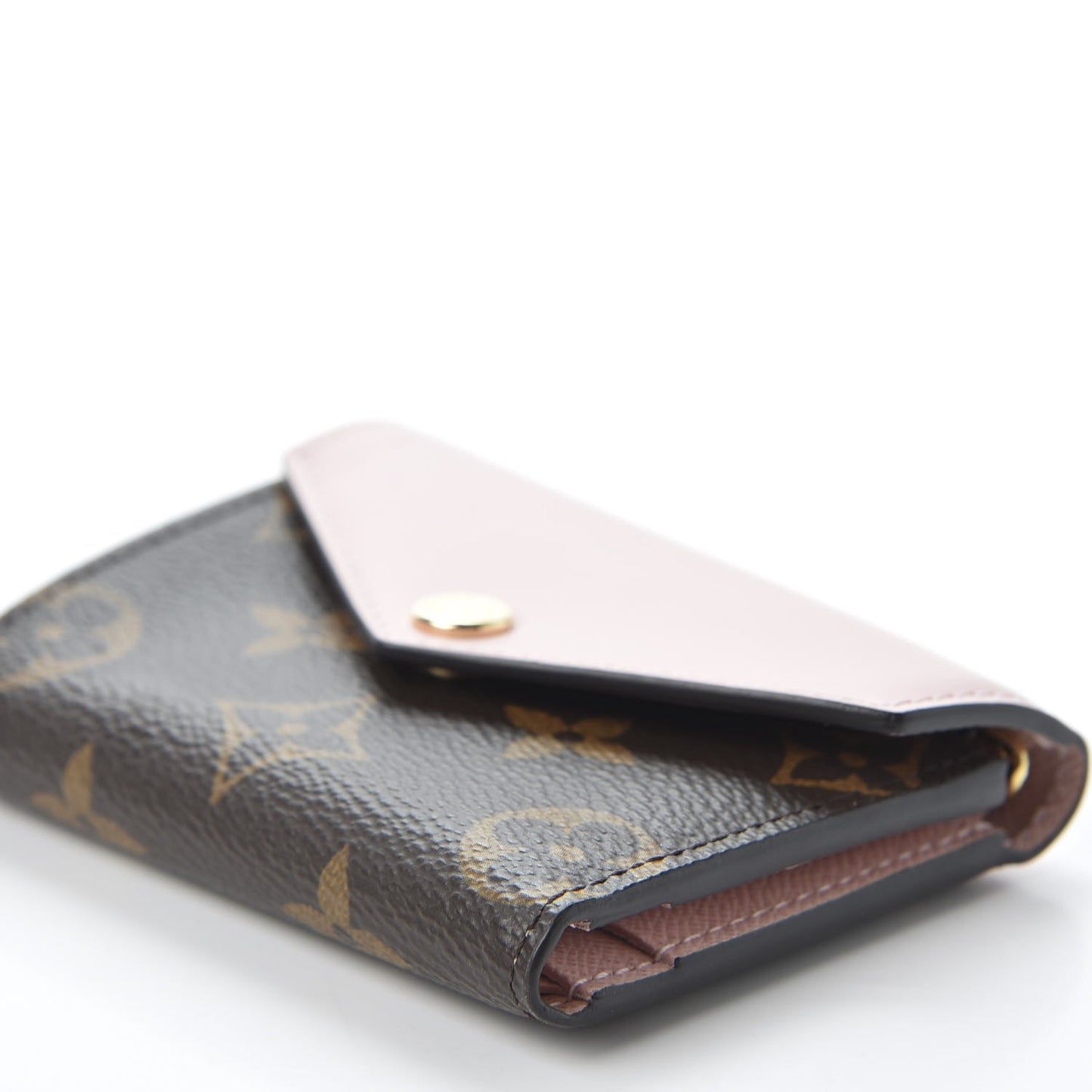 Monogram Zoe Wallet Rose Ballerine