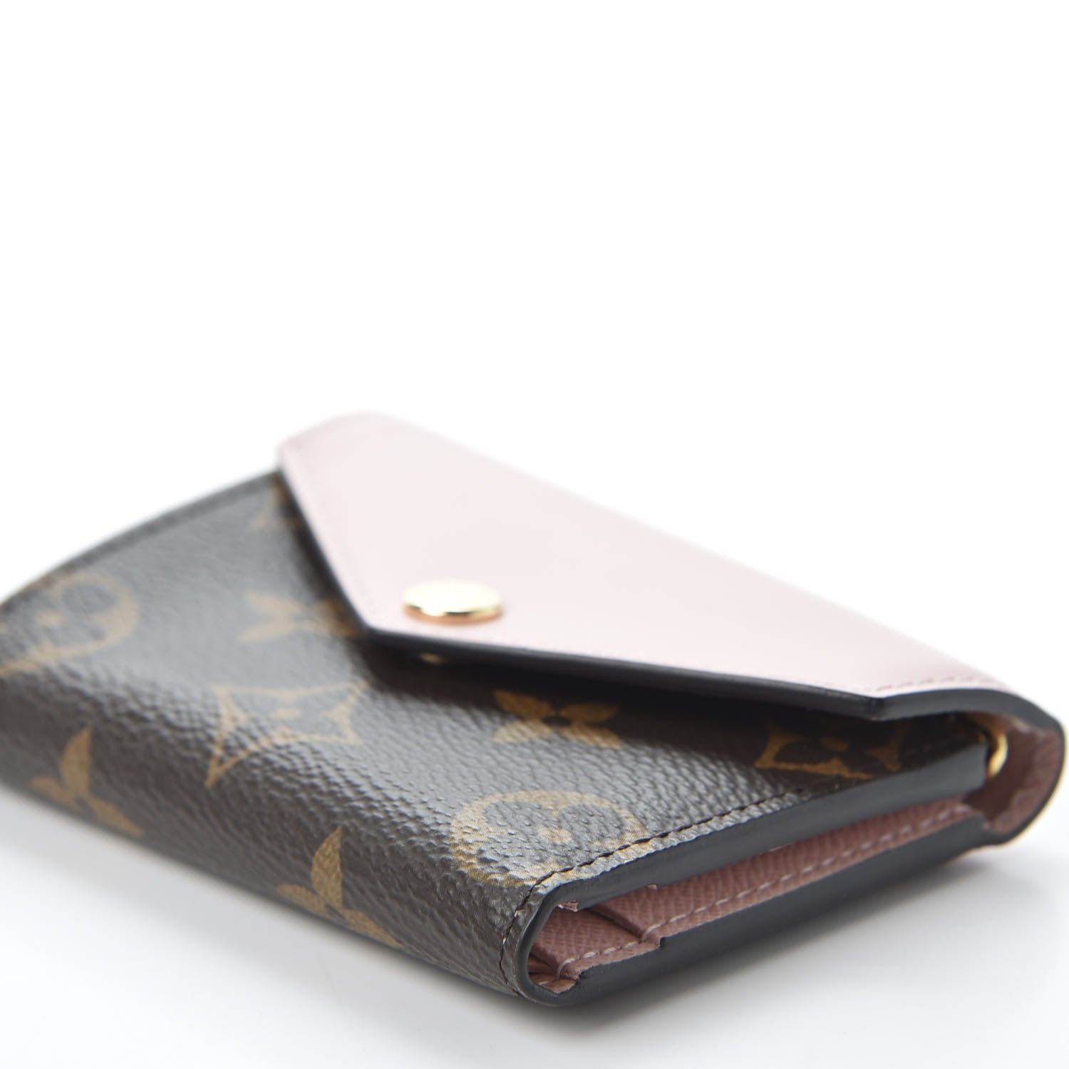 Louis Vuitton Monogram Zoe Wallet Rose Ballerine 6 of 9