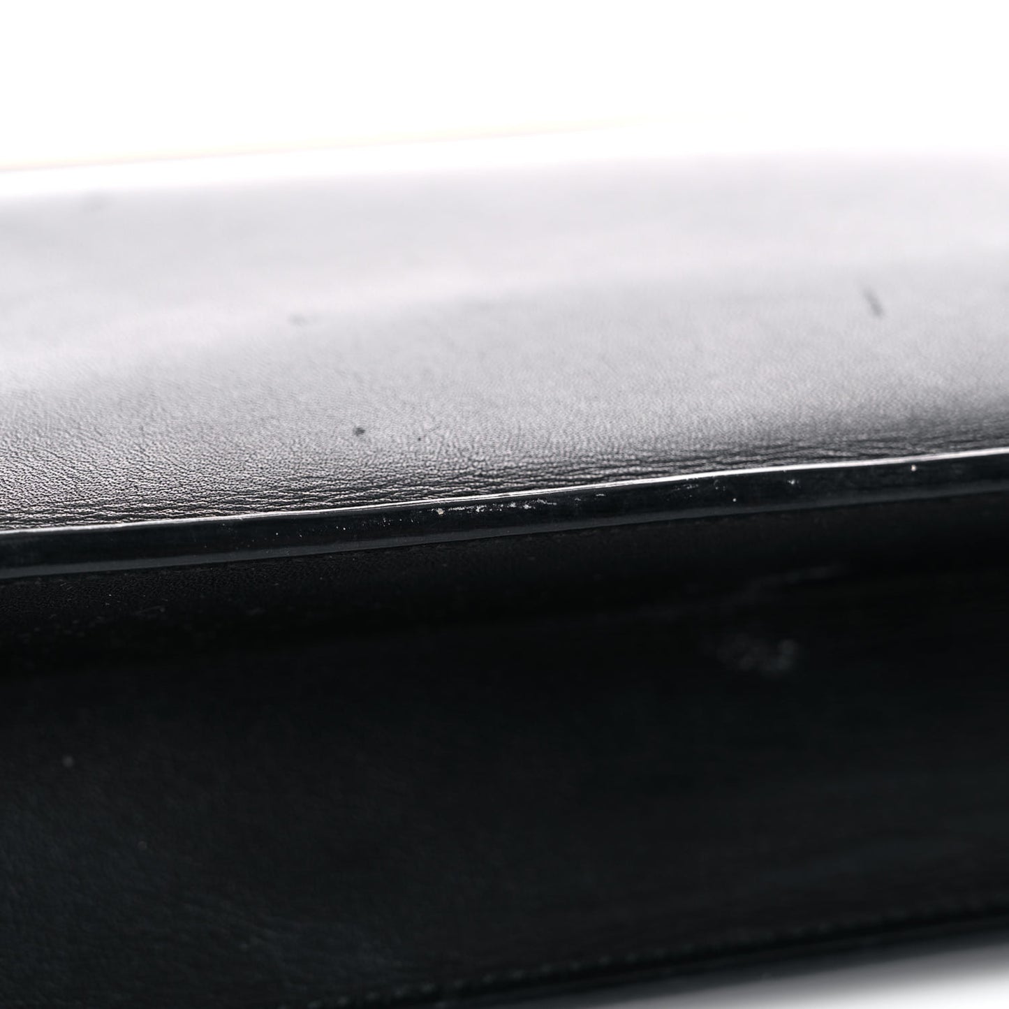 Leather Lutetia Clutch Black