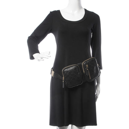 Gucci Guccissima Belt Bag Black 2 of 7