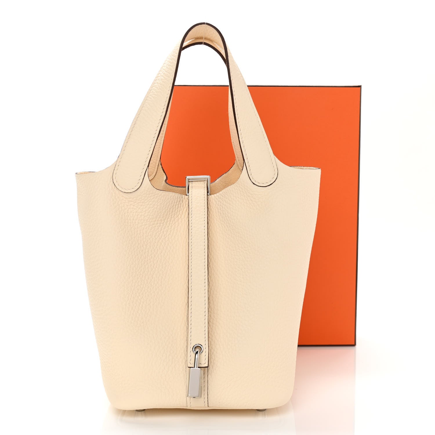 Hermes Taurillon Clemence Picotin Lock 18 PM Nata 11 of 11
