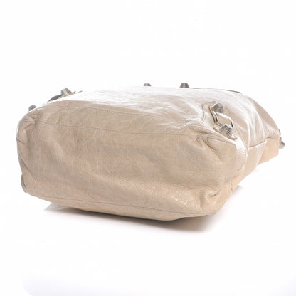 Balenciaga Agneau Giant 21 Silver Hardware Day Hobo Praline 4 of 7