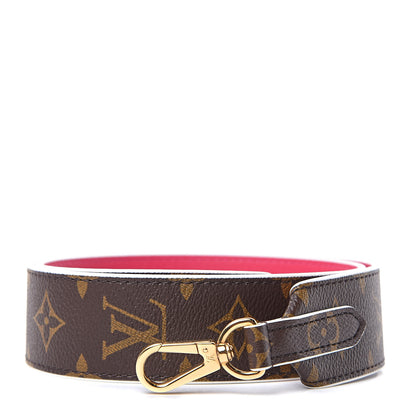 Louis Vuitton Monogram Bandouliere Shoulder Strap Hot Pink 1 of 4