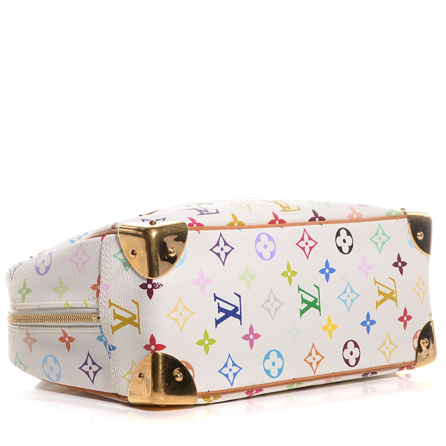 Monogram Multicolor Trouville White