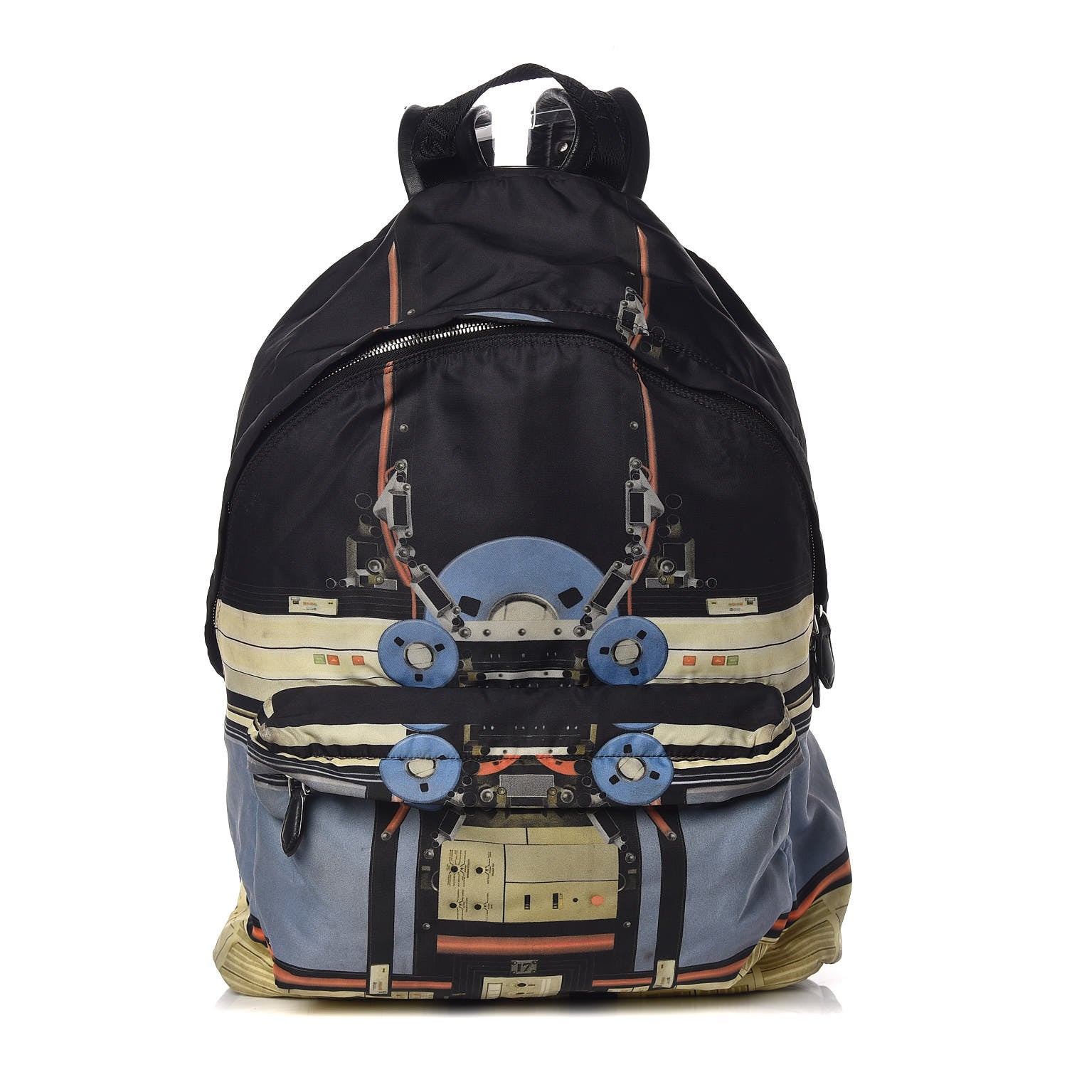 Givenchy Nylon Robot Print Backpack Black 1 of 14