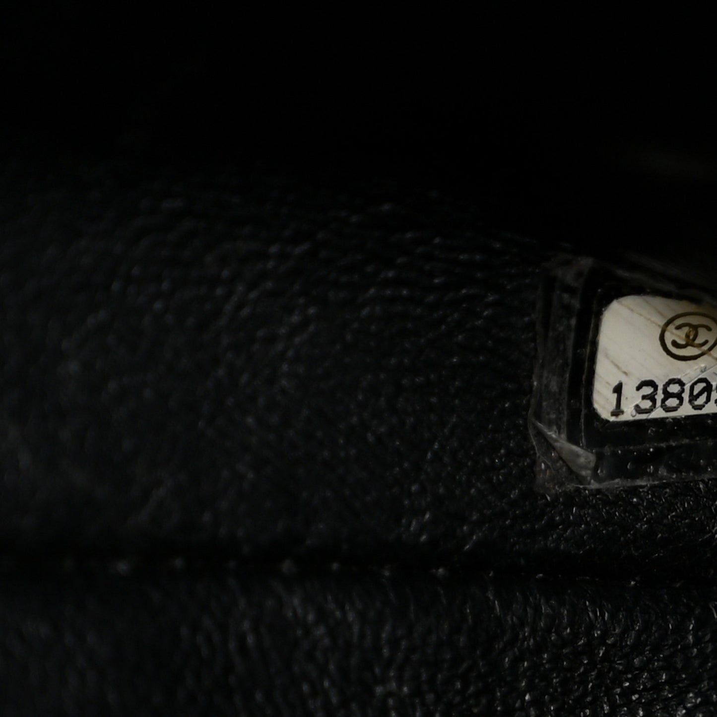 Caviar Maxi Single Flap Black