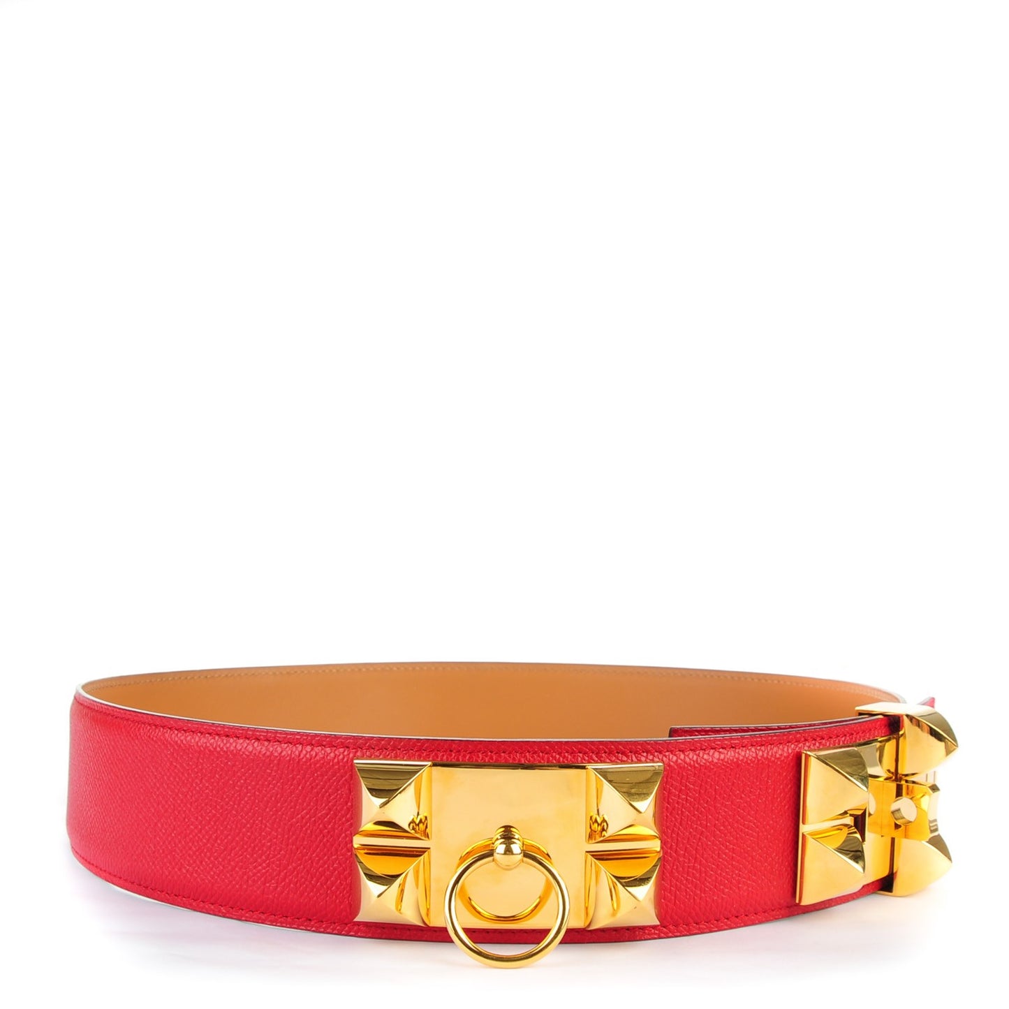 Epsom Collier De Chien CDC Belt 80 Rouge Casaque
