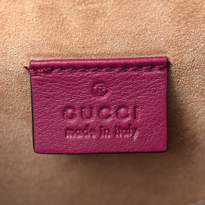 Gucci Elaphe Dragon Embroidered Medium Dionysus Shoulder Bag Violet Cyclamen Multicolor 6 of 9