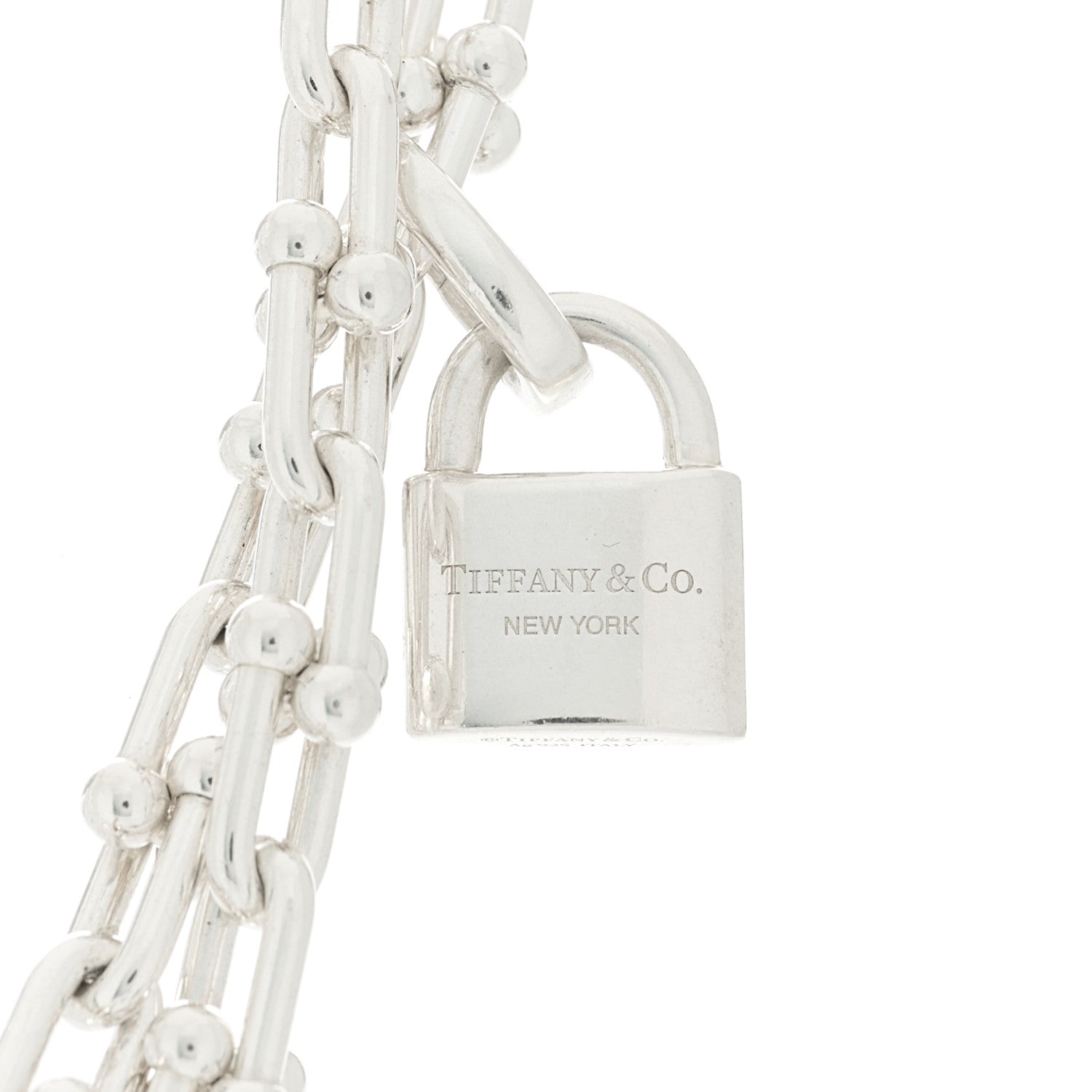 Tiffany Sterling Silver HardWear Wrap Necklace 4 of 6