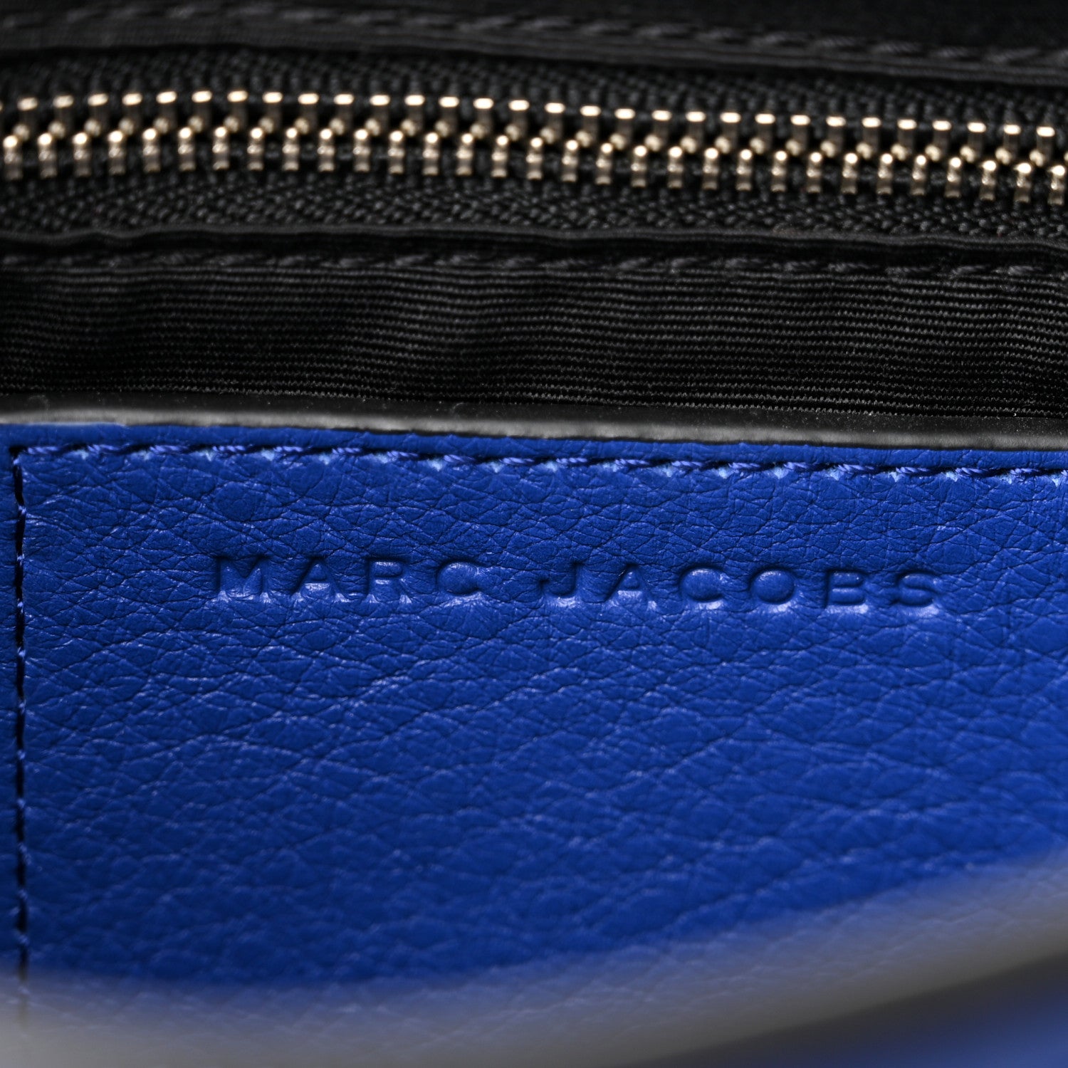 Marc Jacobs Calfskin Crystal Pretty Young Thing Crossbody Cobalt Blue 6 of 10