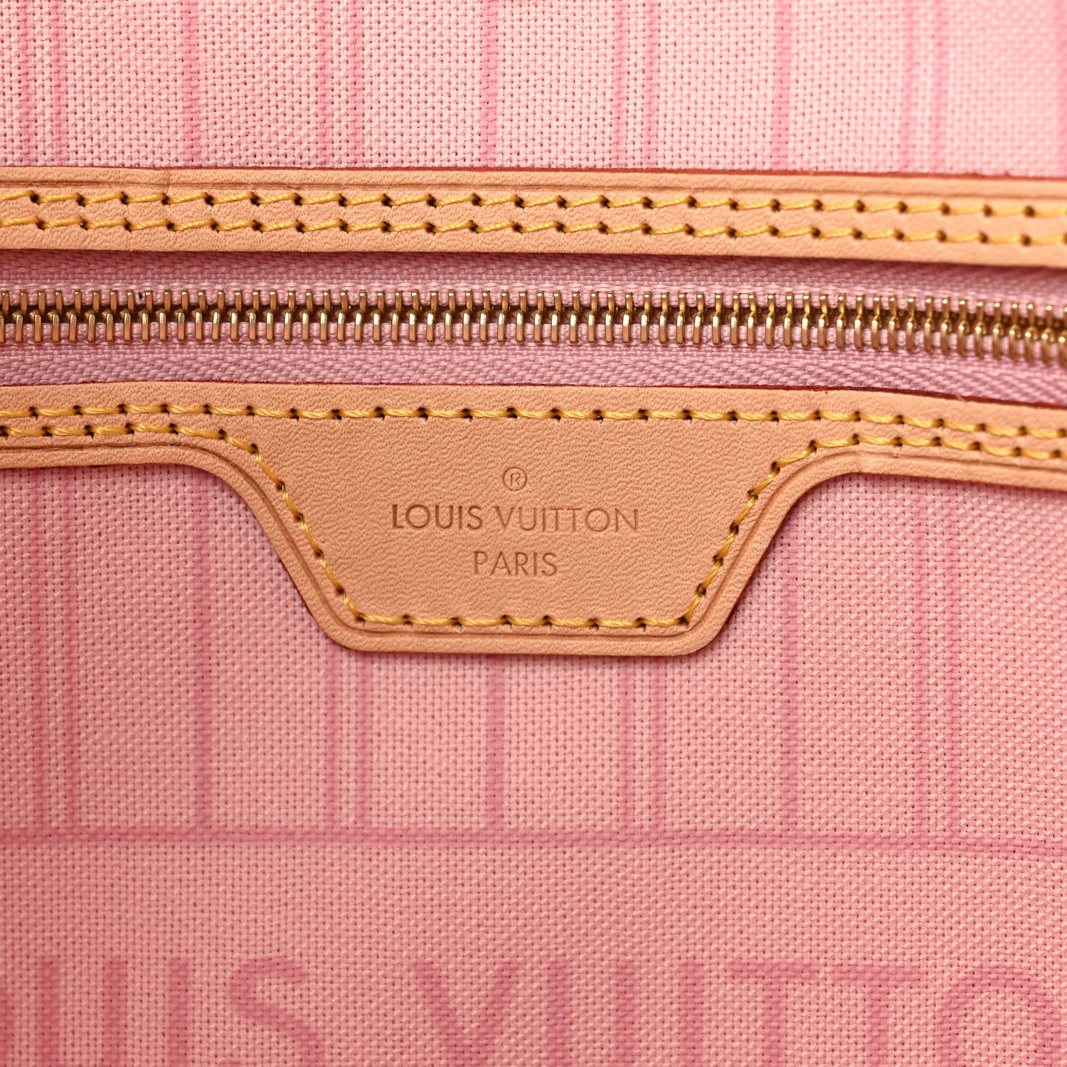 Louis Vuitton Damier Azur Neo Neverfull MM Rose Ballerine 6 of 12
