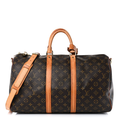 Louis Vuitton Monogram Keepall Bandouliere 45 1 of 17