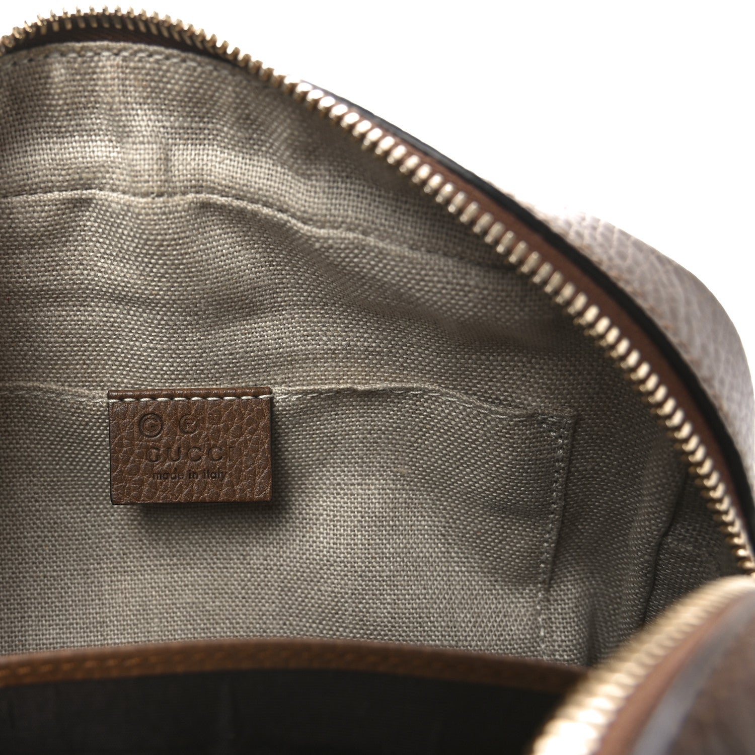 Gucci Monogram Mini Bree Messenger Bag Beige Tabacco 5 of 9