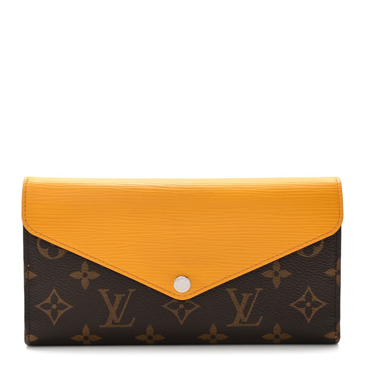 Monogram Epi Marie-Lou Long Wallet Citron