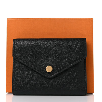 Louis Vuitton Empreinte Victorine Wallet Black 8 of 8