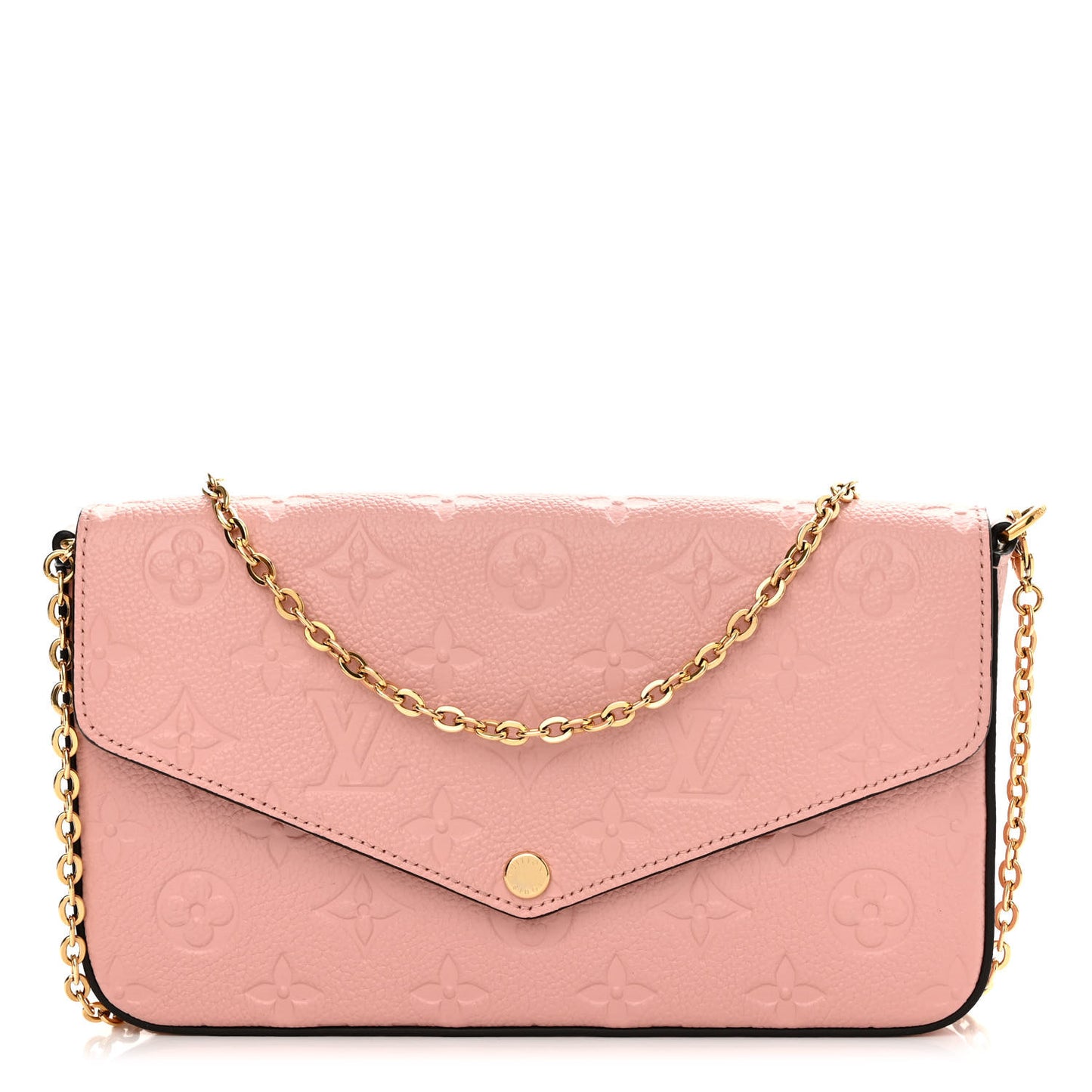 Empreinte Pochette Felicie Chain Wallet Rose Poudre