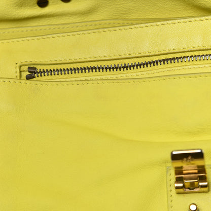 Proenza Schouler Lambskin Medium PS1 Satchel Citron 15 of 28