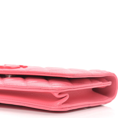 Chanel Caviar Quilted My Everything Wallet On Chain WOC Pink 11 of 11