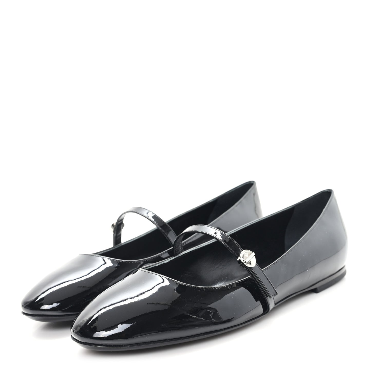 Patent Uniformes Ballerina Flat 38.5 Black