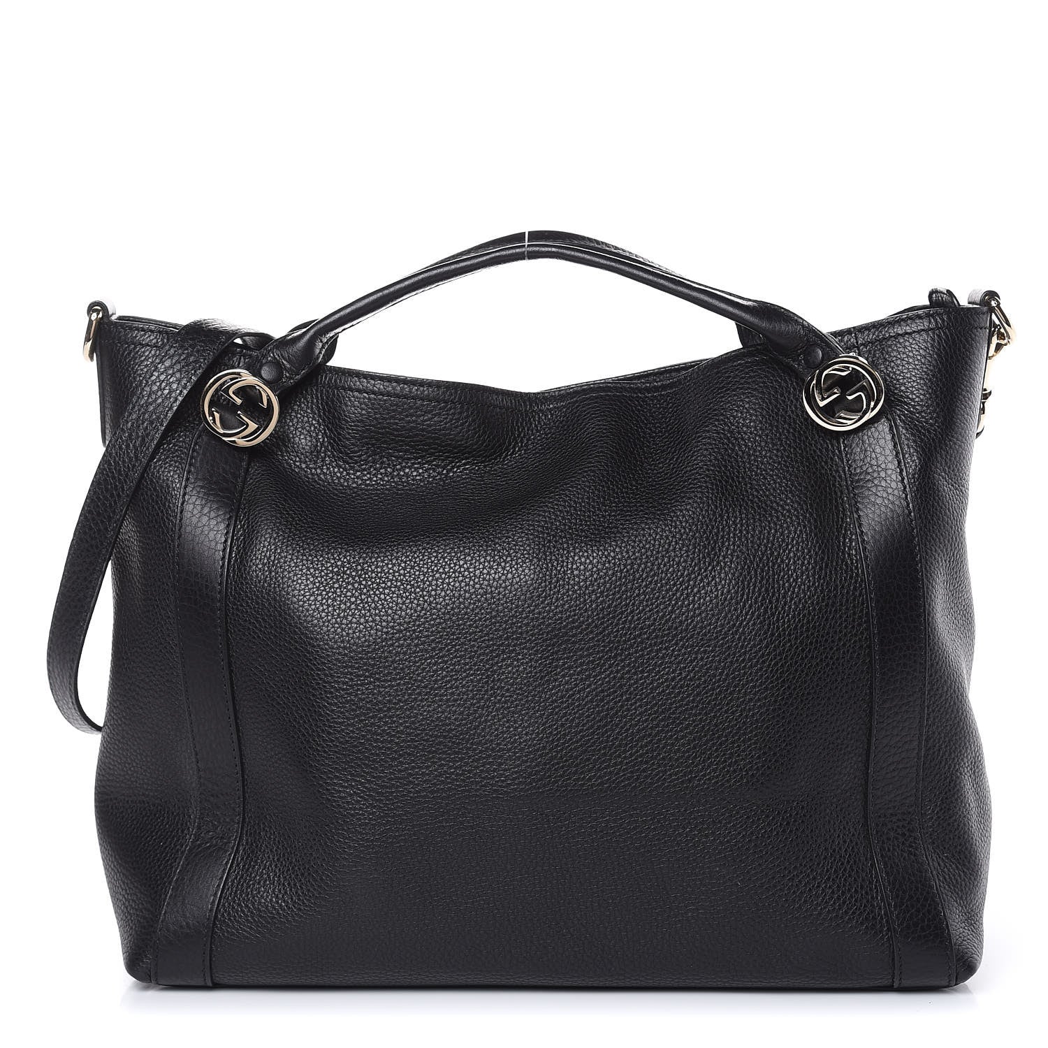 Gucci Cellarius Calfskin Medium Miss GG Top Handle Bag Black 1 of 9