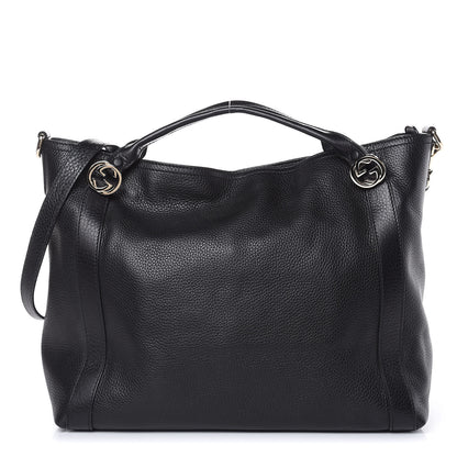 Gucci Cellarius Calfskin Medium Miss GG Top Handle Bag Black 1 of 9