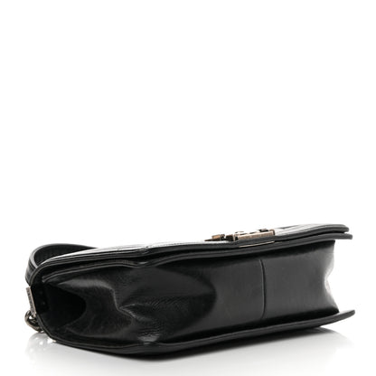 Chanel Calfskin Double Stitch Medium Boy Flap Black 4 of 16