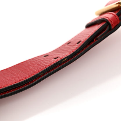 Gucci Ruinart Calfskin Medium Lady Web Shoulder Bag Hibiscus Red 16 of 17