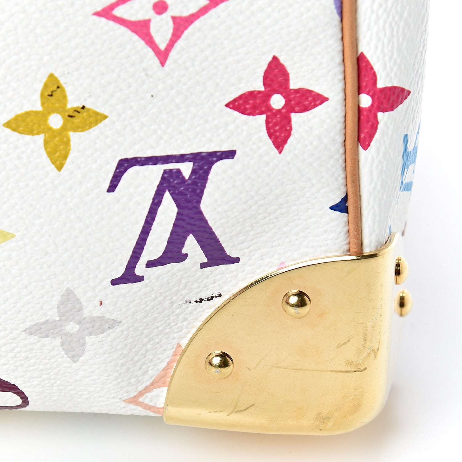 Louis Vuitton Monogram Multicolor Speedy 30 White 12 of 19