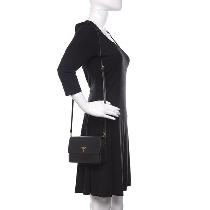 Prada Vitello Move Mini Bag Black 2 of 8