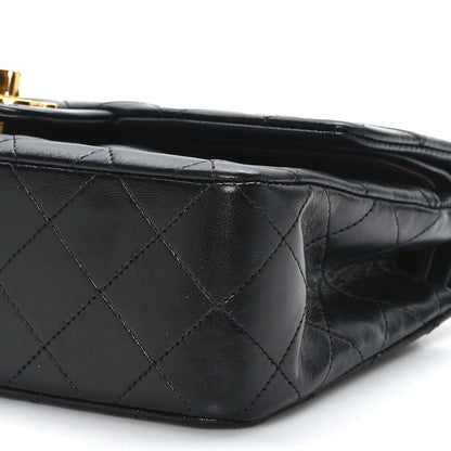 Chanel Lambskin Quilted Small Double Flap Black 9 of 9