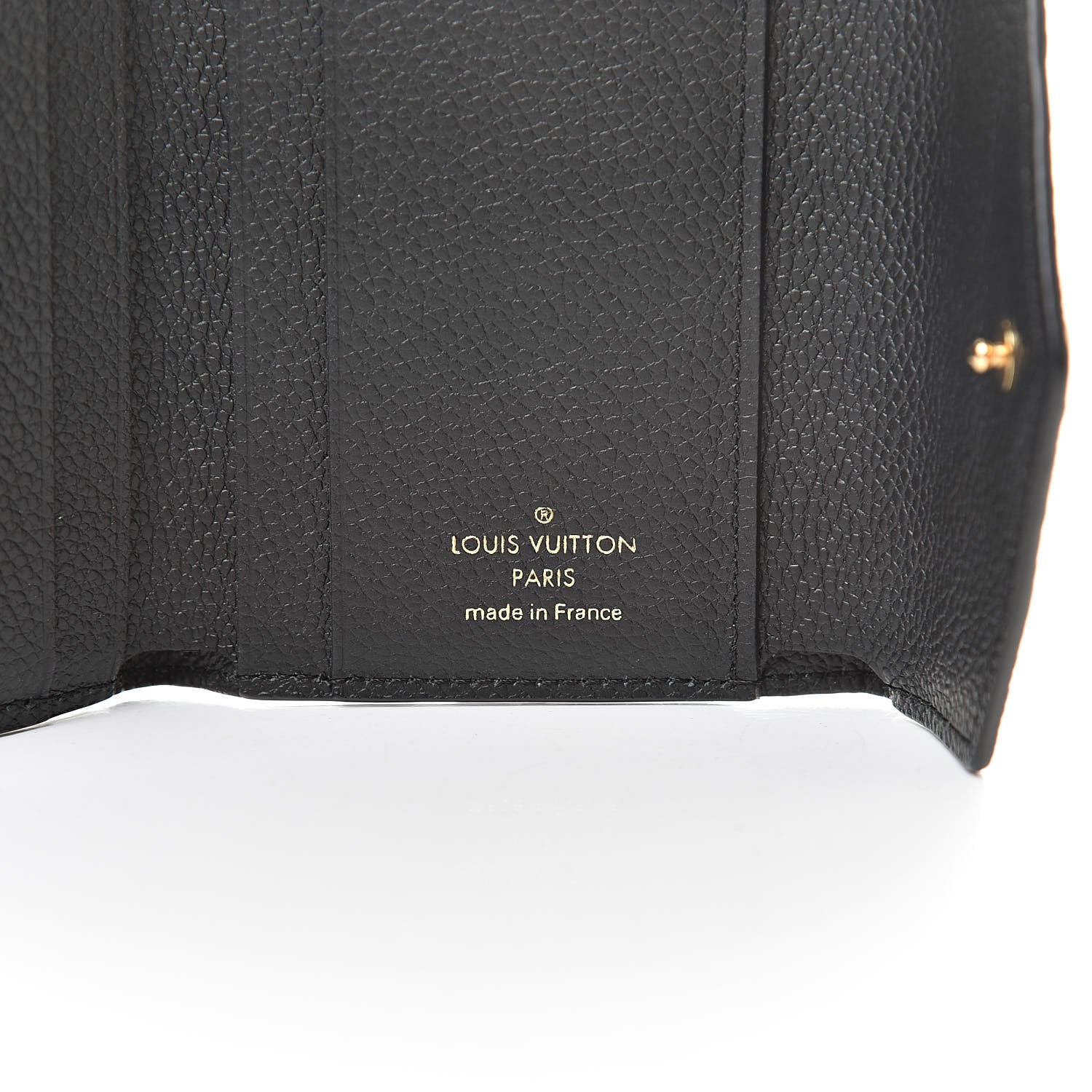 Louis Vuitton Empreinte Zoe Wallet Black 6 of 7