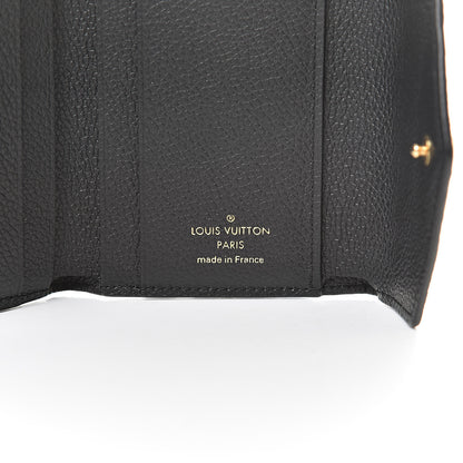 Louis Vuitton Empreinte Zoe Wallet Black 6 of 7