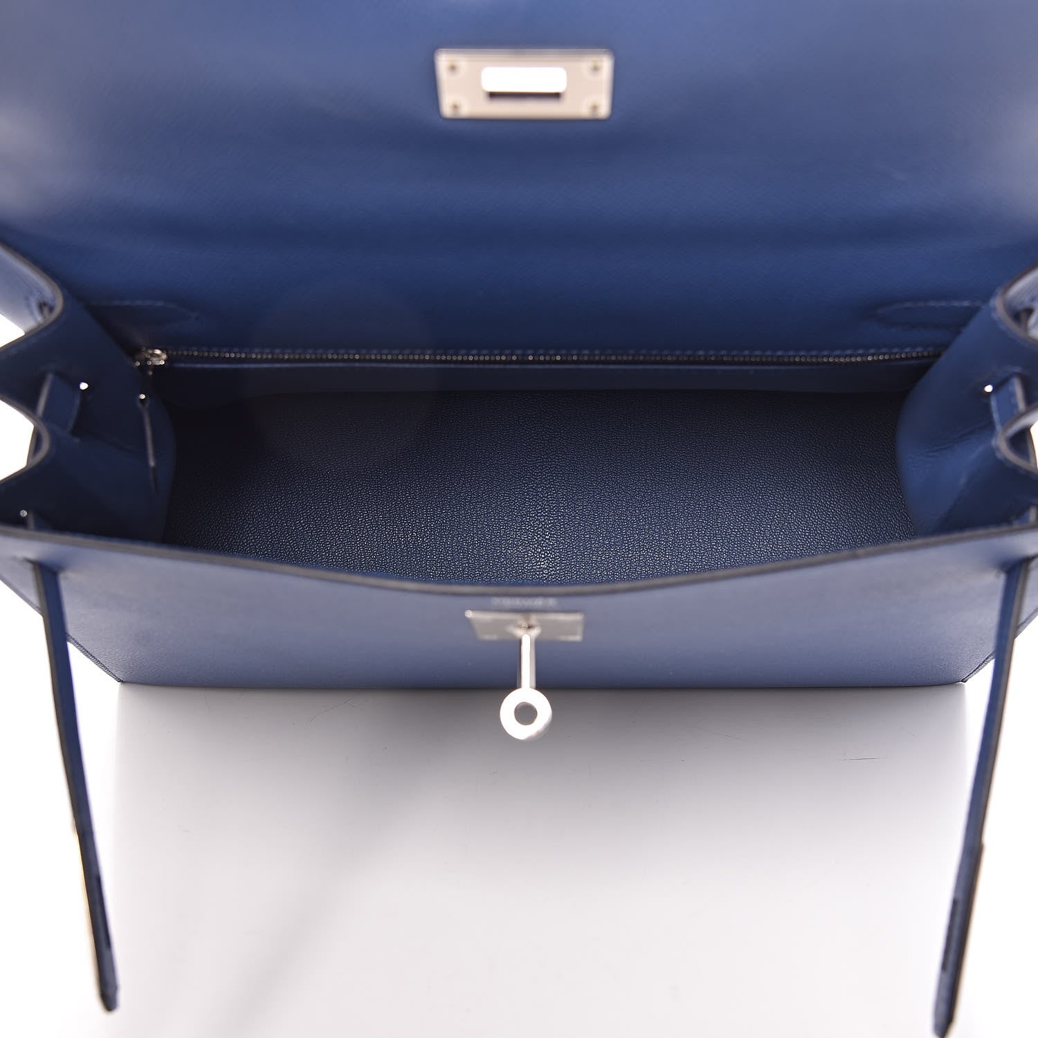 Hermes Epsom Kelly Sellier 32 Bleu Brighton 14 of 43