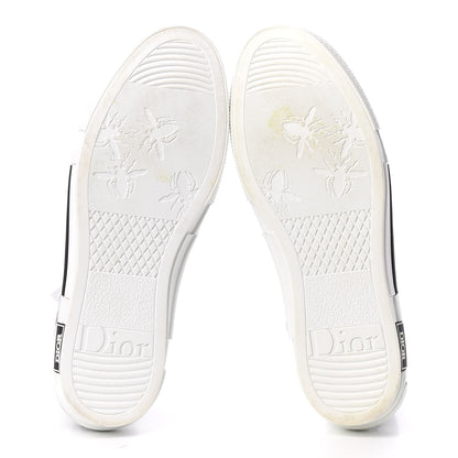 Christian Dior X DANIEL ARSHAM Canvas Newspaper Print B23 High Top Sneakers 46 White 5 of 13