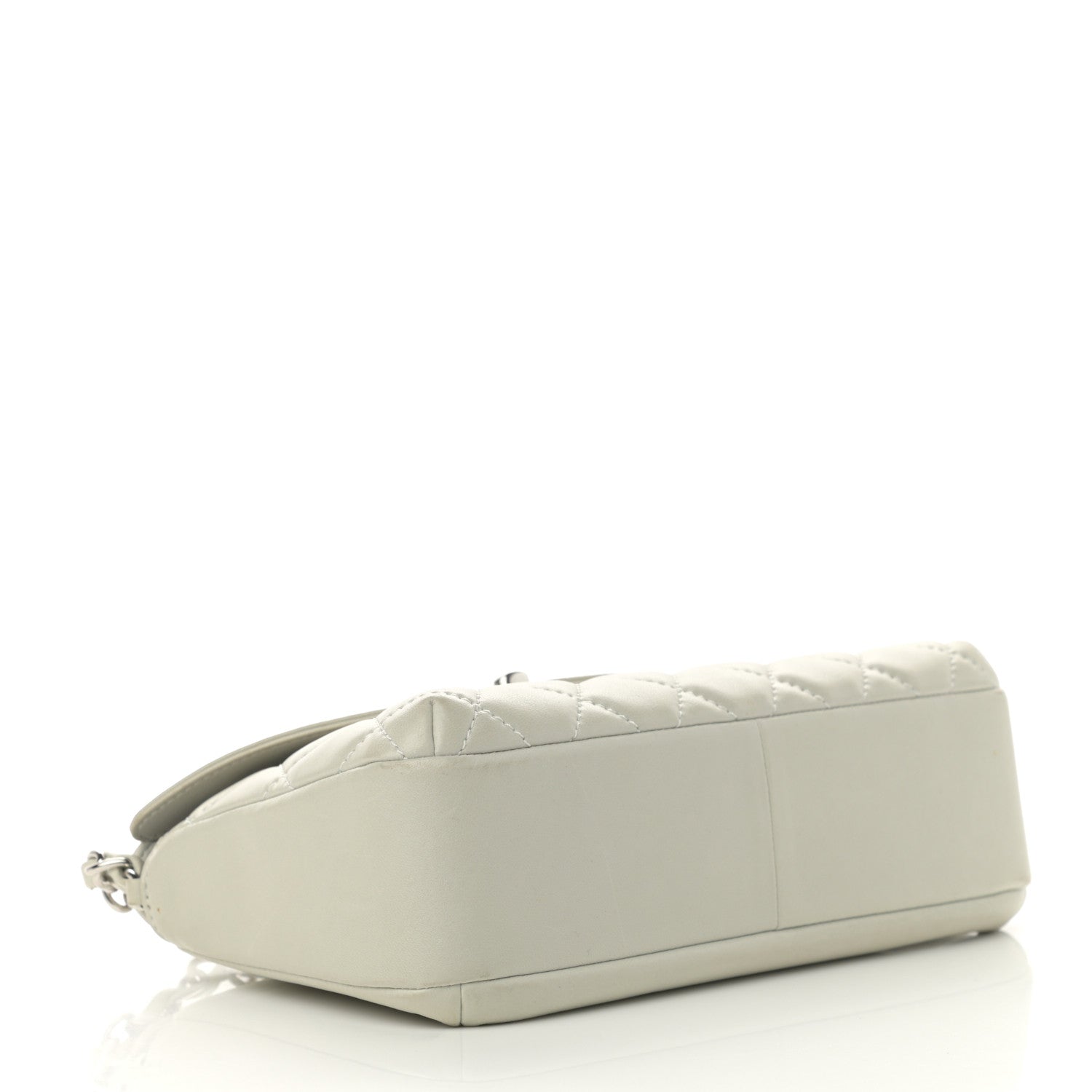 Chanel Lambskin Quilted Small Single Flap Bag Violet Clair 3 of 16