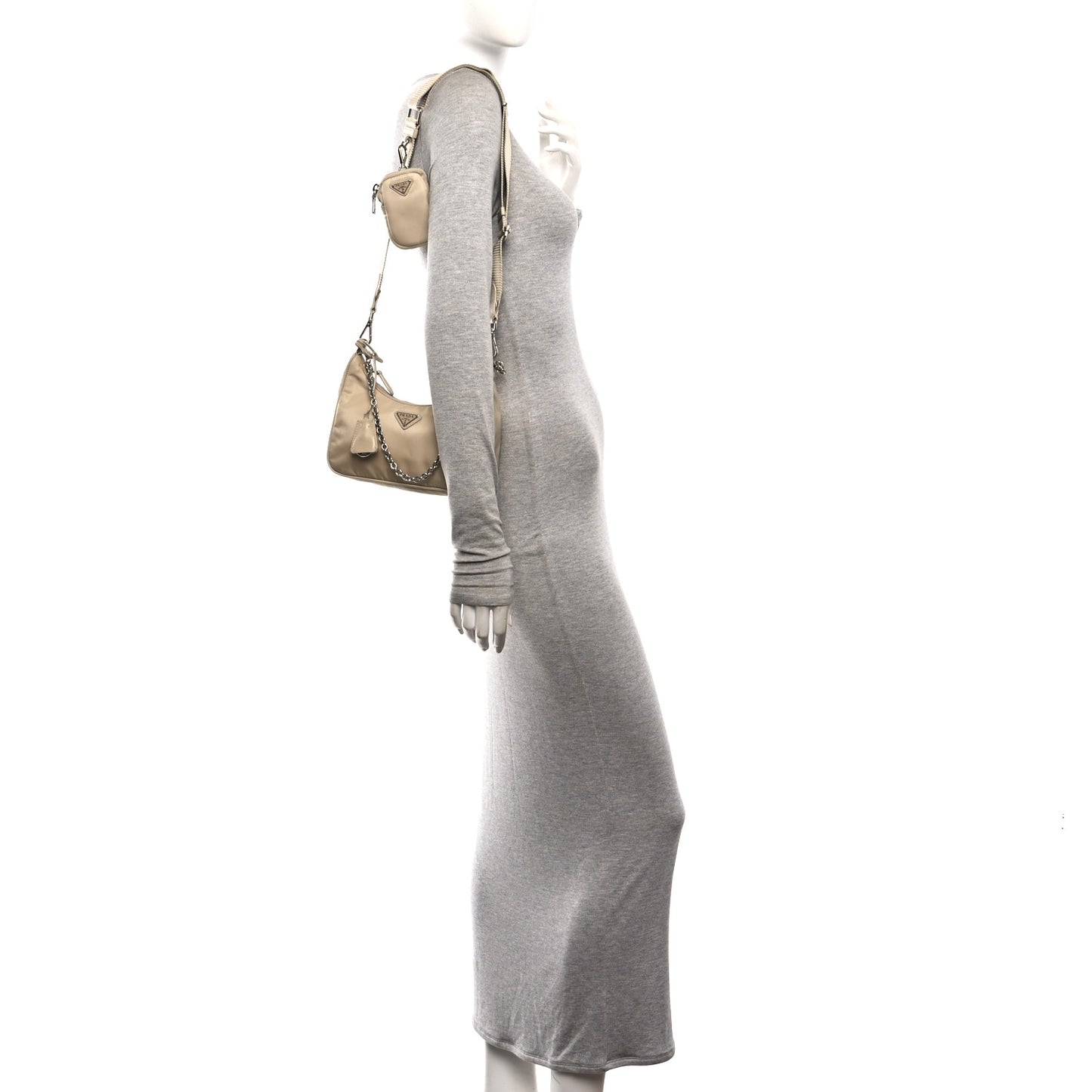 Nylon Re-Edition 2005 Shoulder Bag Deserto