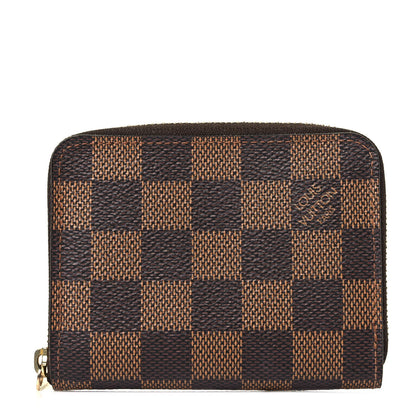 Louis Vuitton Damier Ebene Zippy Coin Purse 1 of 9