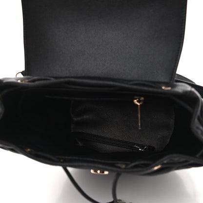 Chanel Caviar Quilted Small Filigree Backpack Black 5 of 9