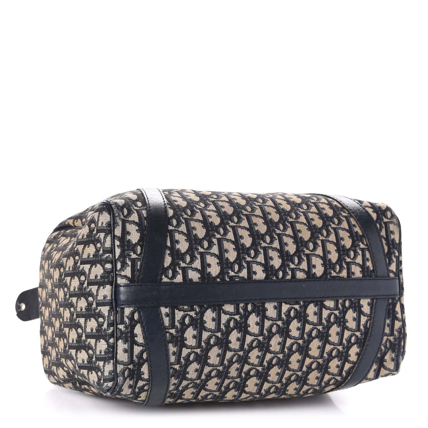 Christian Dior Monogram Boston Navy Blue 4 of 19
