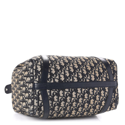 Christian Dior Monogram Boston Navy Blue 4 of 19