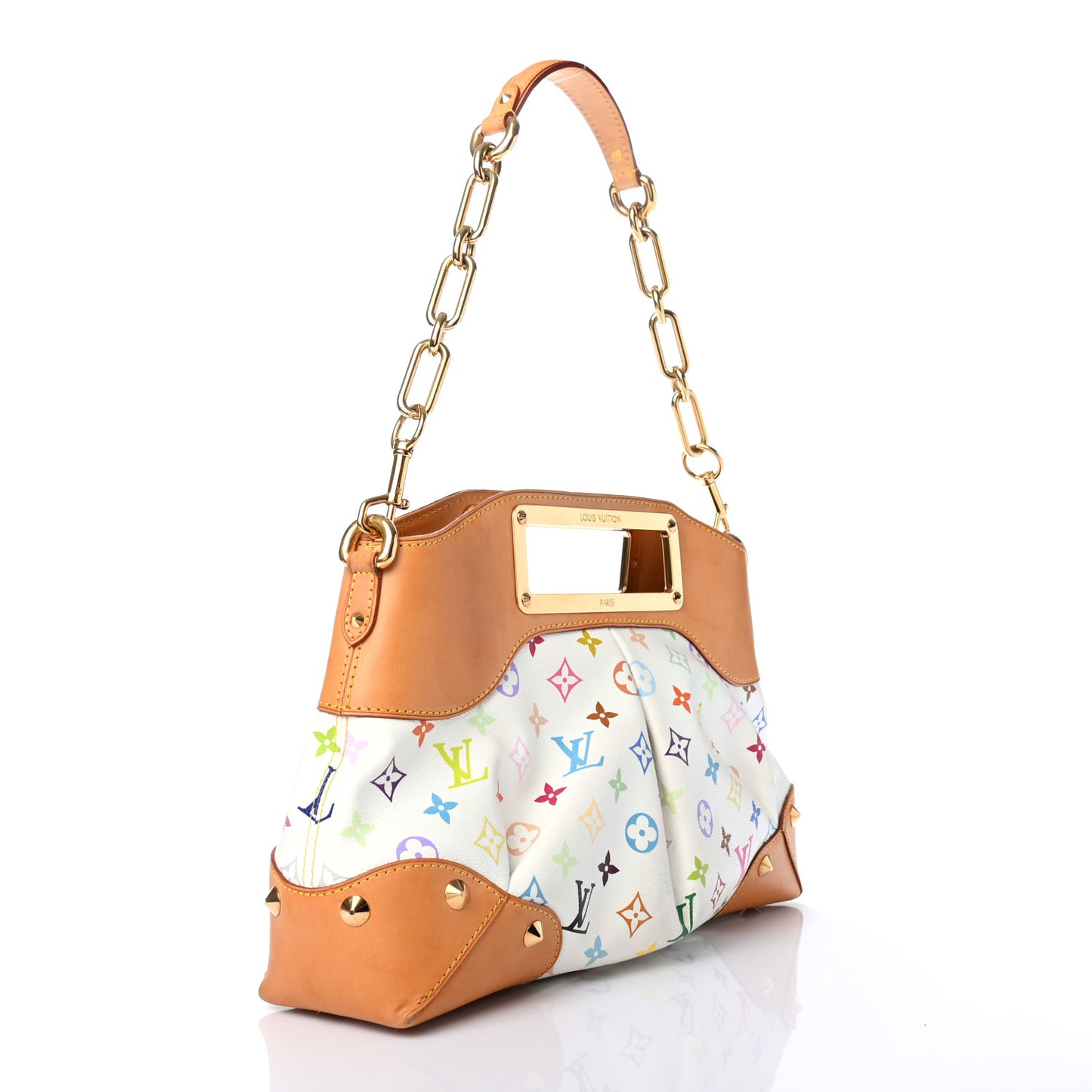 Monogram Multicolor Judy MM White