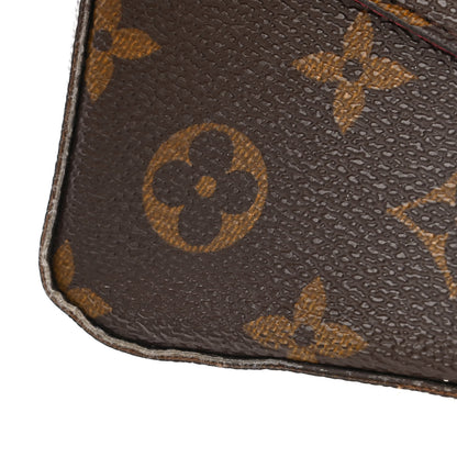 Louis Vuitton Monogram Pochette Felicie Chain Wallet Fuchsia 15 of 18