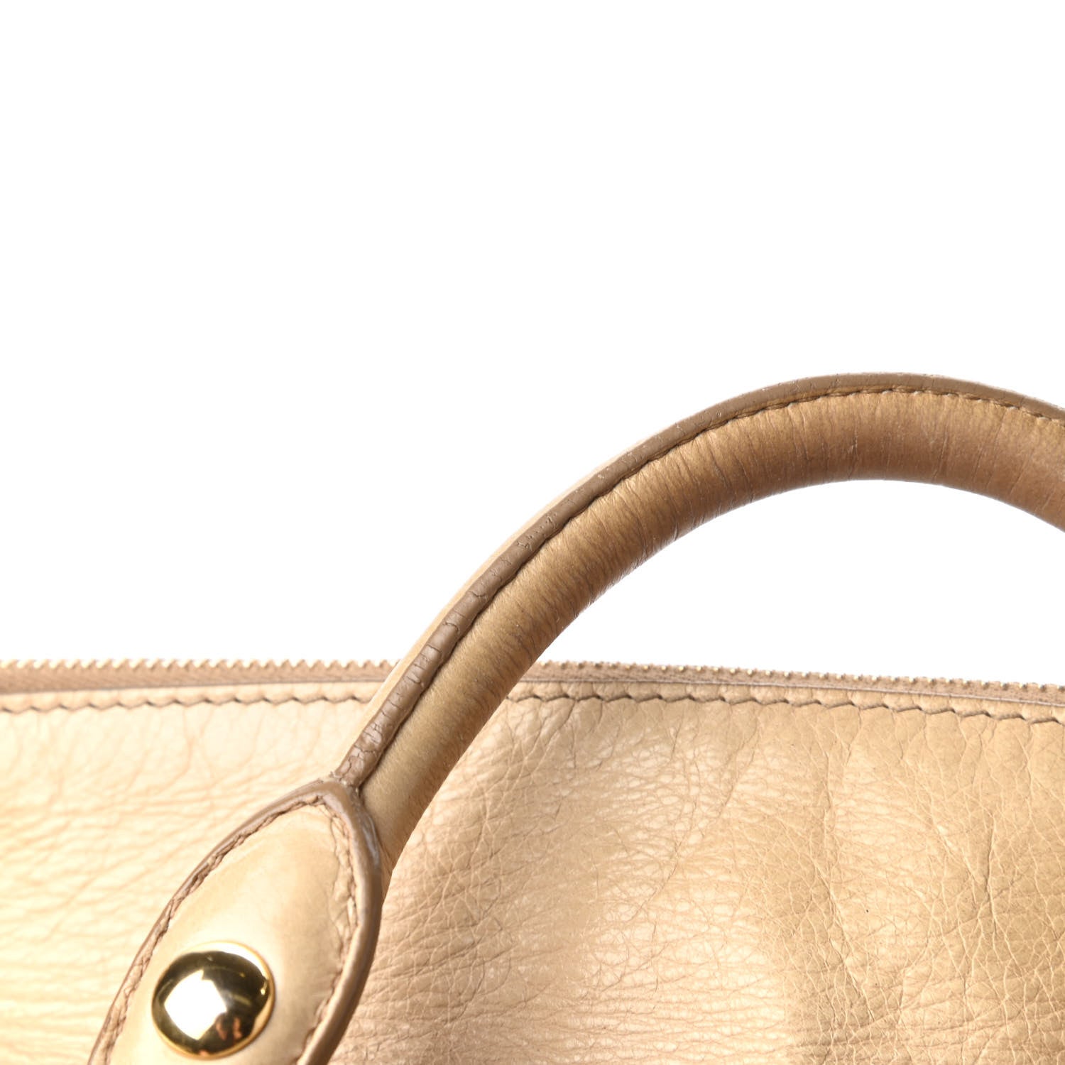 Miu Miu Vitello Lux Medium Bow Bag Cammeo 12 of 14